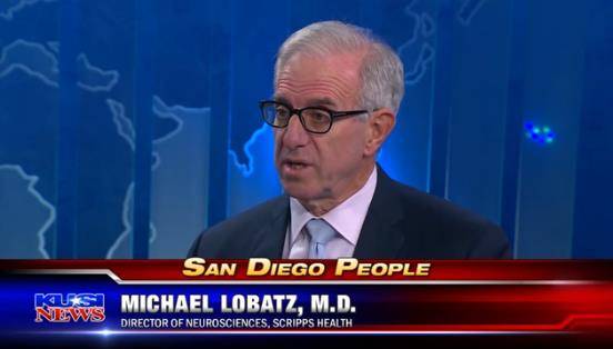 Michael Lobatz, MD, Director of Neurosciences at Scripps Health, discusses Alzheimer's research on KUSI News.