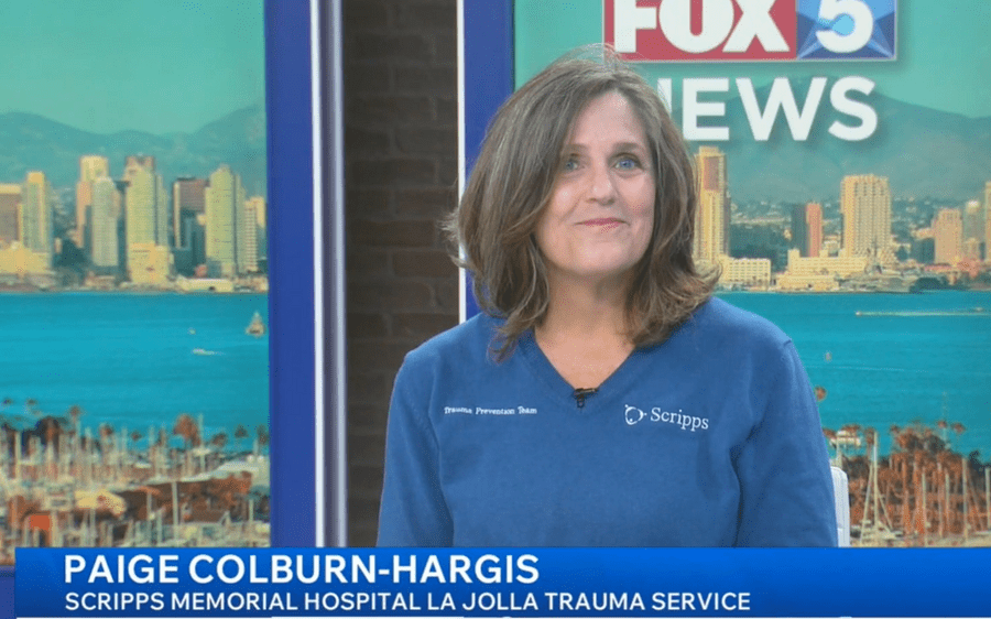 Scripps Memorial Hospital La Jolla injury prevention community outreach program coordinator Paige Colburn-Hargis talks to Fox 5 about e-bike safety.