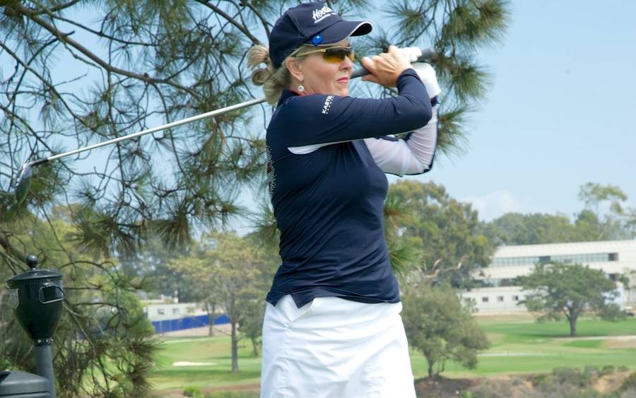 Pam Blakely, golfer, co-chairwoman of Scripps Clinic Golf Tournament