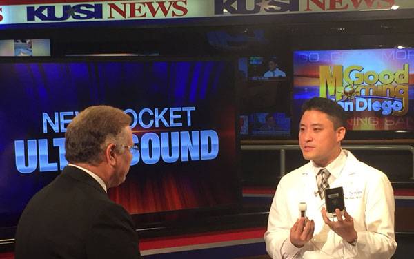 Scripps Health  San Diego Physician, Paul Han MD discusses the pocket ultrasound training program on KUSI TV
