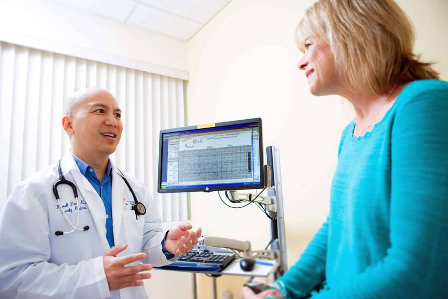 Woman and Doctor