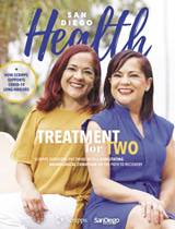 The cover of San Diego Health magazine.