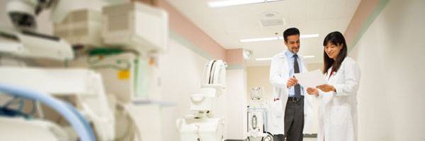 physicians review patient results