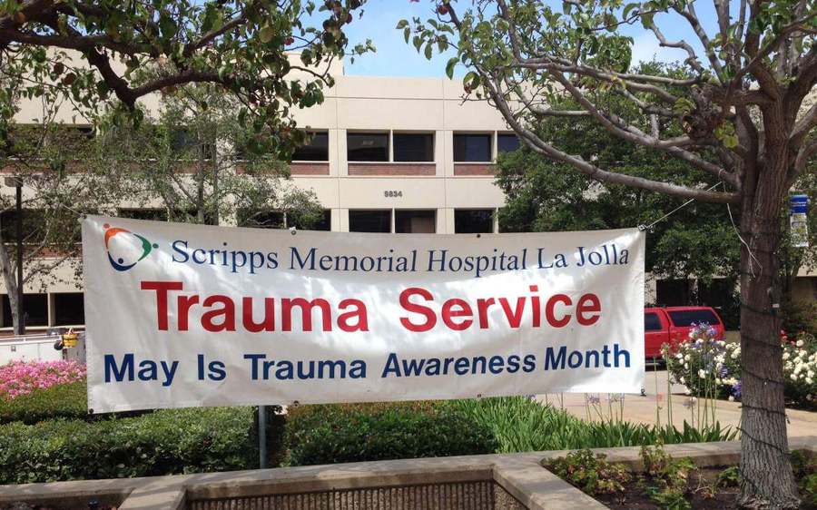 Scripps Memorial Hospital La Jolla to host a trauma event in May as part of Trauma Awareness Month.