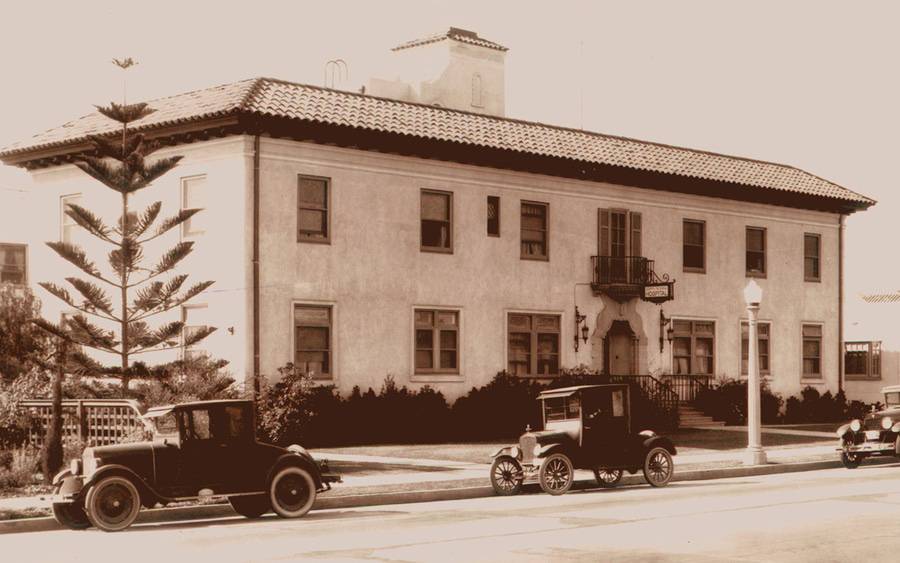 Former location of Scripps Memorial Hospital La Jolla, now a condominium complex on Prospect Avenue.