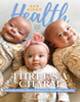 San Diego Health Magazine Cover - May 2023 featuring triplets