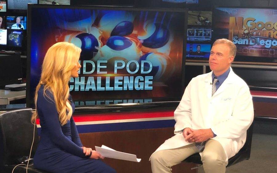 A Scripps doctor discusses the dangers associated with the viral trend of eating tide pods.