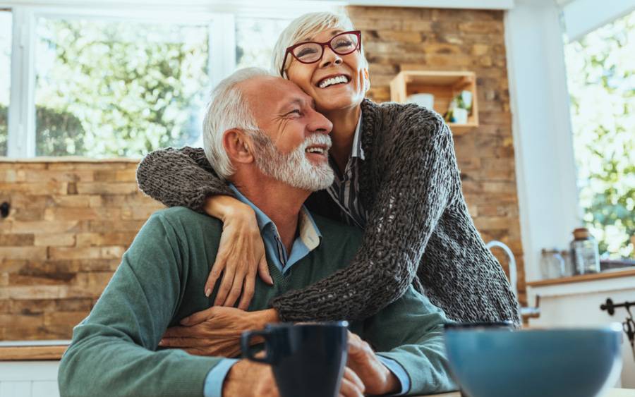 Happy Older Couple