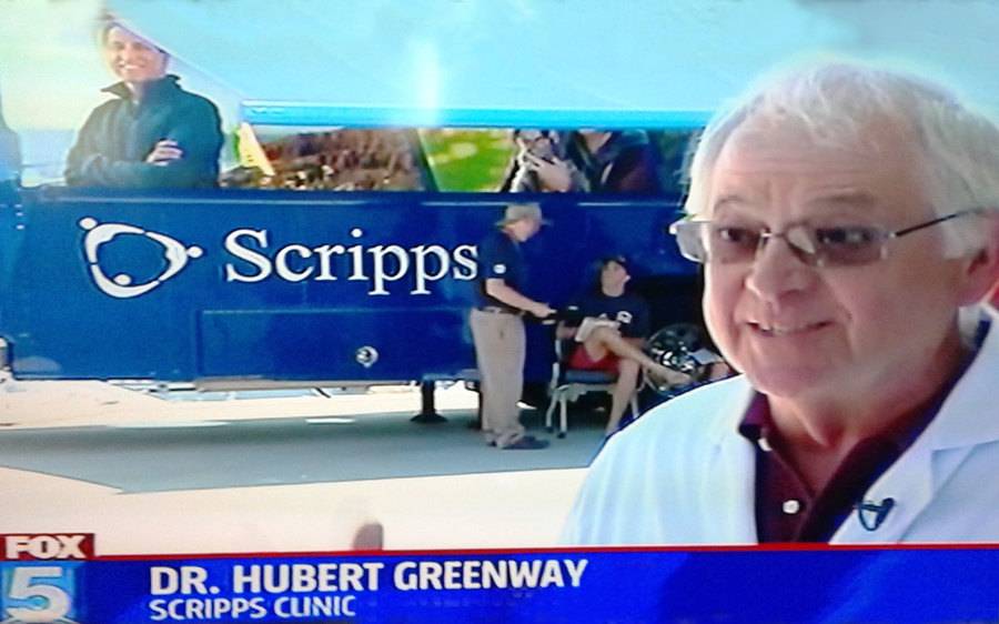 Physician Hubert Greenway, MD, Scripps Clinic.