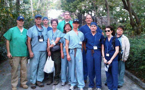The Scripps Medical Response Team (SMRT) provided emergency relief aid after Haiti earthquake in 2010.
