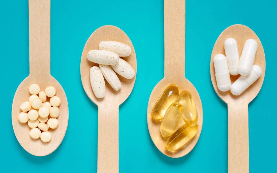 A variety of dietary supplements that can help with your health.