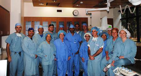 A look at the team that participated in the first two TAVR cases at Scripps La Jolla