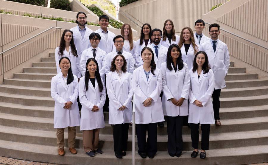 Members of the 2026-2027 Scripps Mercy Transitional Year Residency Program gather for a photo.