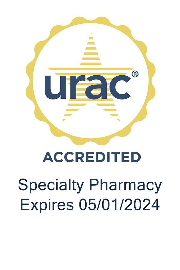 Scripps Health Specialty Pharmacy accredited through May 1st of 2024. 