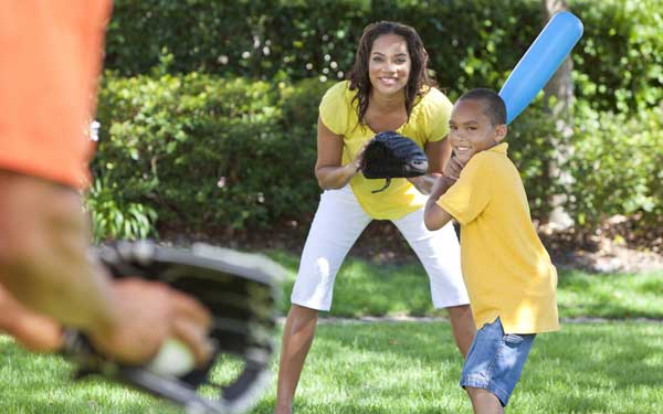 Ideas to encourage your child to be active.