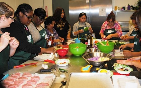 Wellness center kitchen