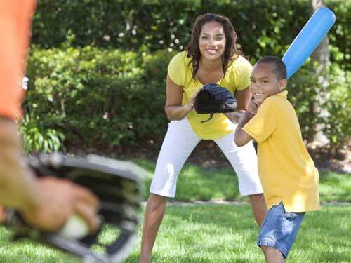 Ideas to encourage your child to be active.