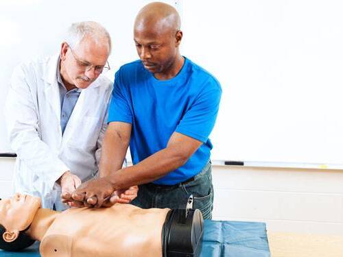 Cardiologist, Dr. Douglas Gibson, from Scripps Clinic discusses how CPR can be the difference between life and death for somebody .