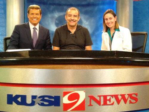 Allen Jeff Marin and KUSI Team. Scripps Health, San Diego