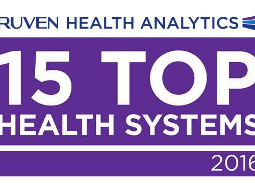 Scripps Health, San Diego  15 Top Health Systems in the Nation.