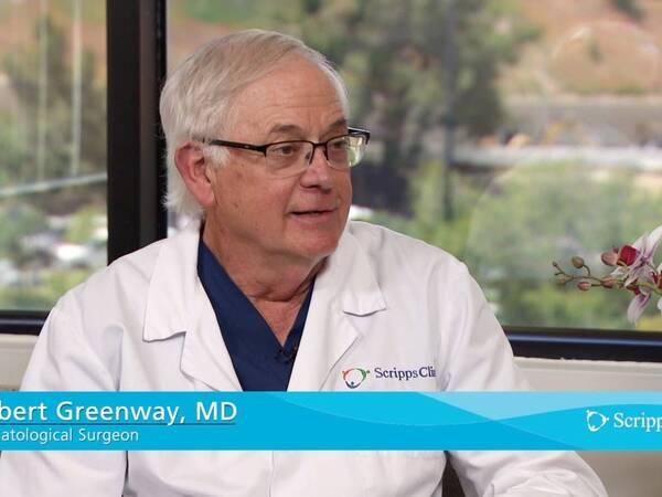 Hubert Greenway, MD, is a dermatologic surgeon who recently appeared in San Diego Health video with host Susan Taylor discussing skin cancer.