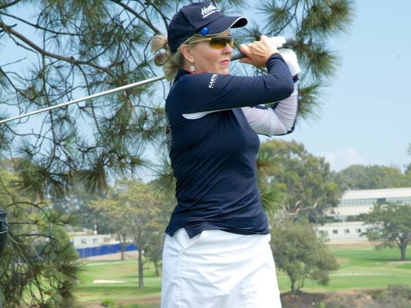 Pam Blakely, avid golfer, volunteer organizer for Scripps Clinic's annual Golf Invitational and Dinner; 50th annual event is to be held in Sept. 2018