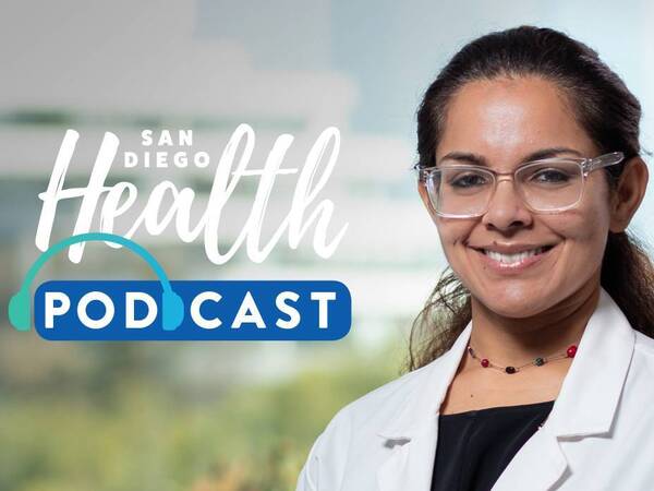 Varuna Raizada, MD, a urogynecologist at Scripps Clinic, discusses pelvic floor disorders in San Diego Health podcast.