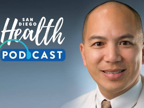 Dr. Russell Zane, family medicine physician at Scripps Coastal Medical Center, featured in San Diego Health podcast.