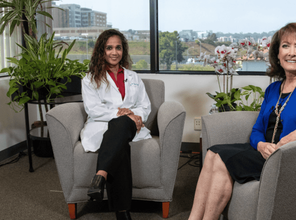 Dr. Saima Lodhi, internal medicine, travel medicine, and San Diego Health host Susan Taylor.