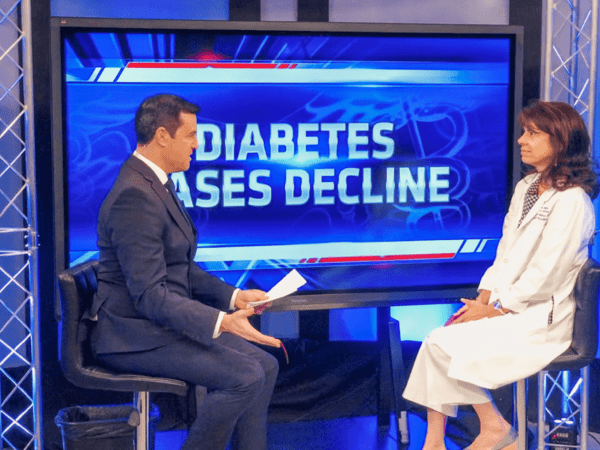 Dr. Athena Philis-Tsimikas, an endocrinologist, discusses a decline in diabetes cases on KUSI.
