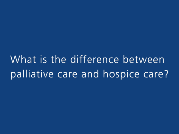 What Is Palliative Care? (video)