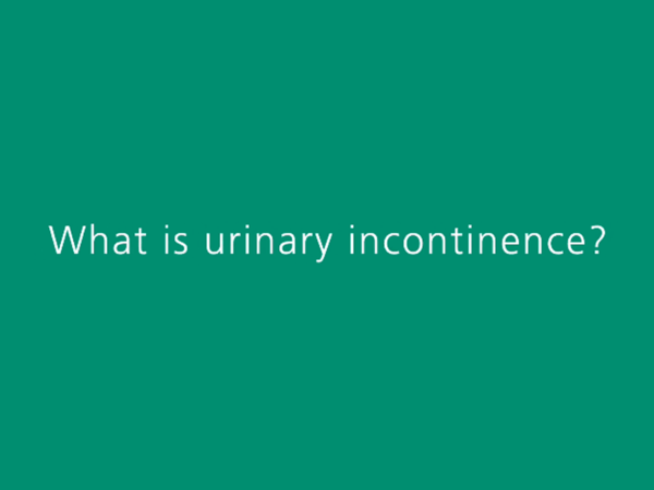 What Is Urinary Incontinence? (video)