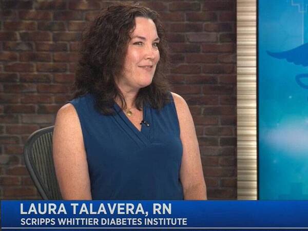 Clinical Programs Director Laura Talavera, RN, interview for FOX 5 News.