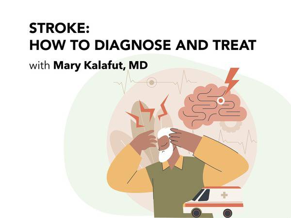 Thumbnail for video featuring Dr. Kalafut discussing stroke.