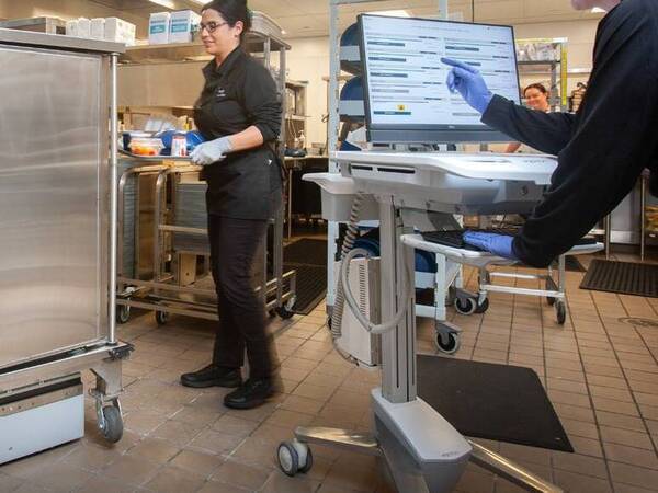 Robotic Carts Help Scripps Hospital Deliver Meals