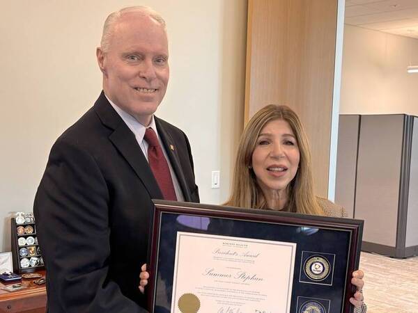 DA Stephan Receives Scripps Award for Efforts to Reduce Hospital Violence