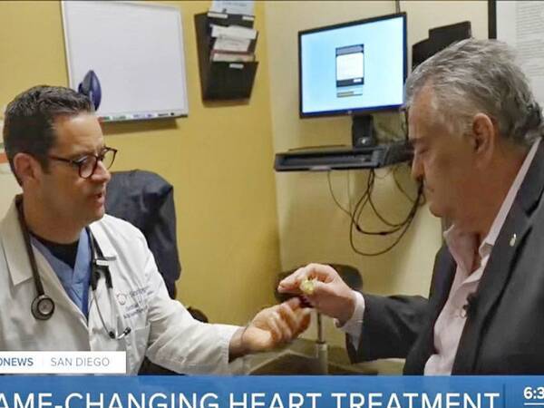 10News Features New Aortic Heart Valve Implant Available at Scripps