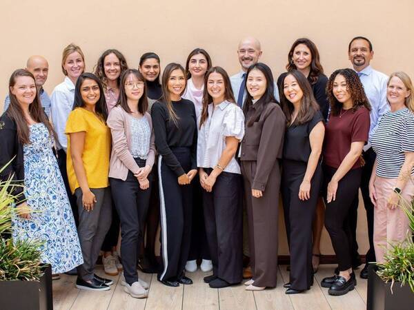 A group shot of Scripps Health Specialty Pharmacy Residents faculty and students.