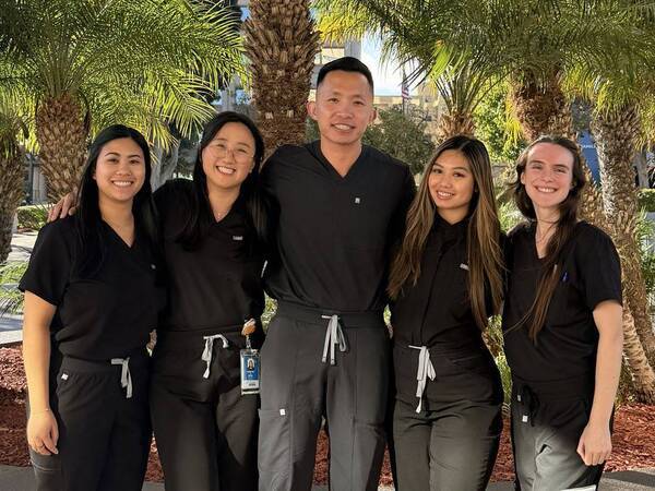 Residents of the Scripps Mercy Hospital Pharmacy Residency program 2025-2026.